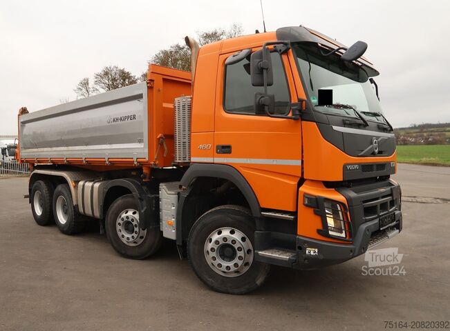 Třístranný sklápěč Volvo FMX 460 8x4 Bordmatik