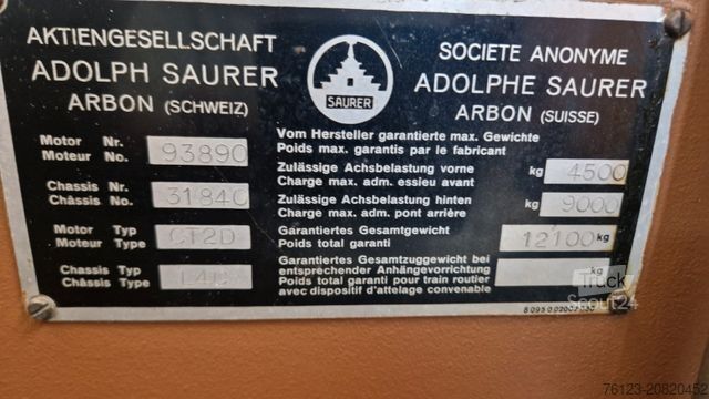 Autobus granturismo VOLVO Paket 1 x Saurer L4C + Volvo  B 10