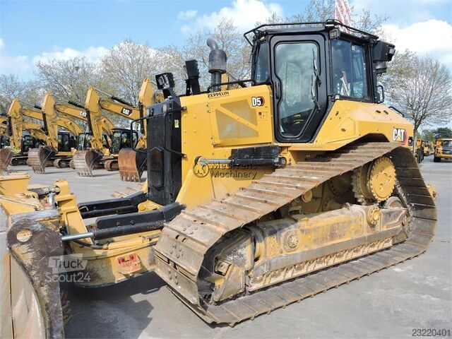 CAT D5 με αναμοχλευτή εδάφους Caterpillar D5 Ripper