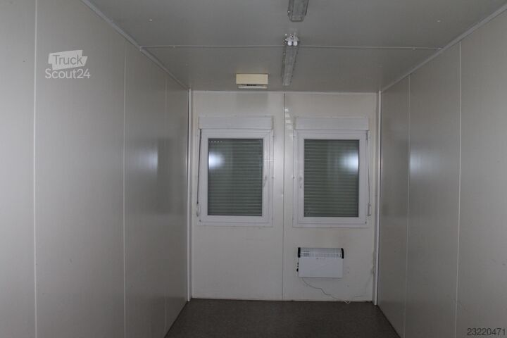 20-ft. bivalni kontejner, rabljen  20 ft. Aufenthaltscontainer, gebraucht