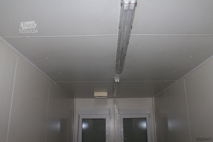 20-ft. bivalni kontejner, rabljen  20 ft. Aufenthaltscontainer, gebraucht