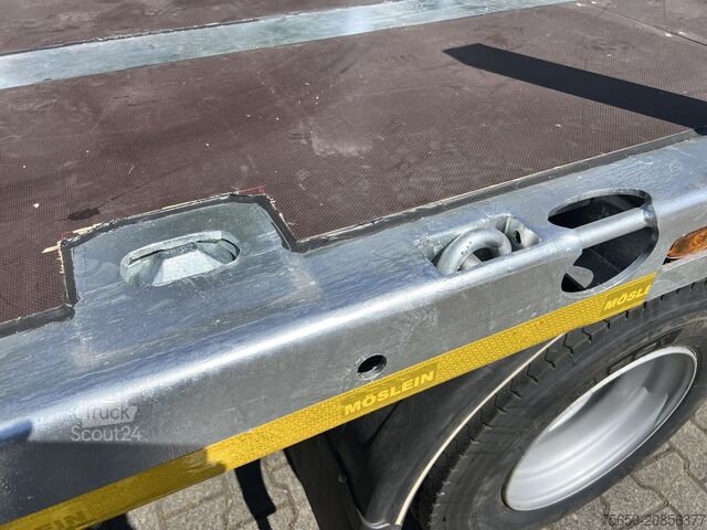 Open trailer Möslein T 2 Plato 8,6m  2 Achs Jumbo- Plato- Anhänger