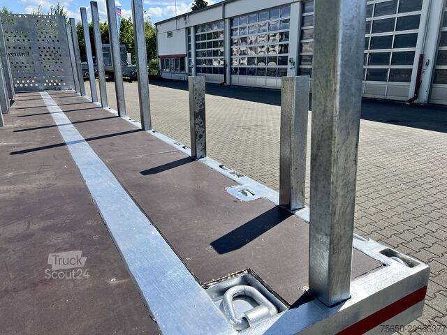 Open trailer Möslein T 2 Plato 8,6m  2 Achs Jumbo- Plato- Anhänger