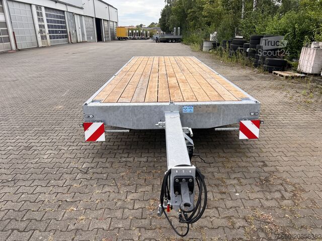 Open trailer Möslein THT 11 G Ausziehbar  11,9 t Tandemanhänger- Tieflader, ausziehbarLuftgefedert