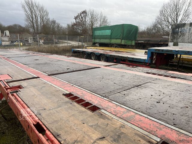 Open semitrailer Fliegl SDS350  3 Achs Sattelauflieger