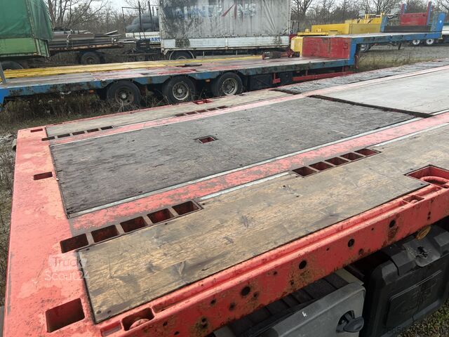Open semitrailer Fliegl SDS350  3 Achs Sattelauflieger