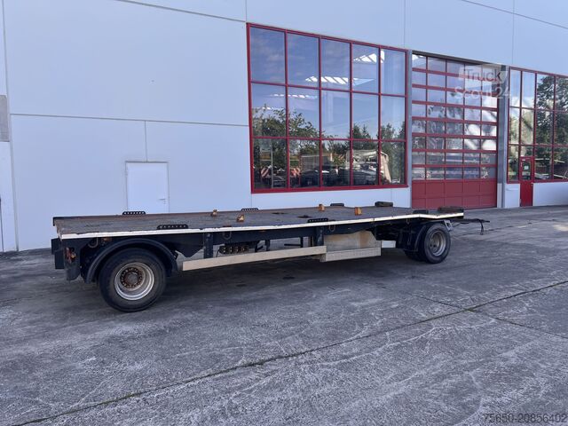 Alacsony rakodószintű pótkocsi Dinkel DAC 18000 2 Achs Kombi- Anhänger für Abroll- oder Absetzmulden oder Tieflader