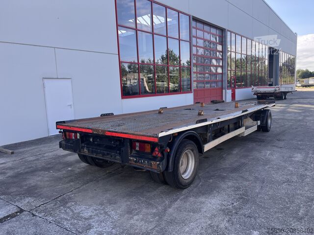 Alacsony rakodószintű pótkocsi Dinkel DAC 18000 2 Achs Kombi- Anhänger für Abroll- oder Absetzmulden oder Tieflader