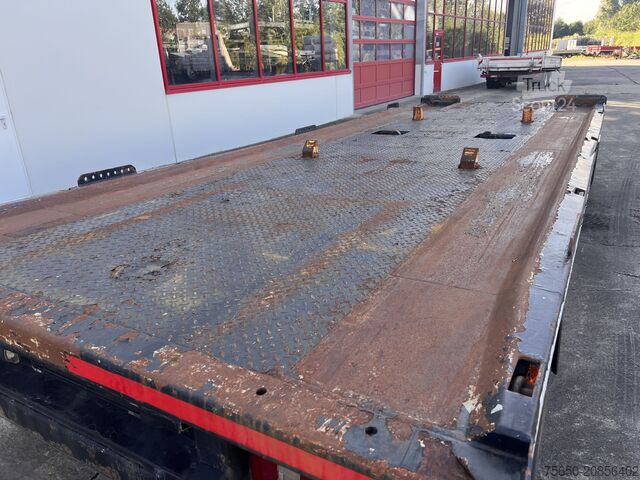 Alacsony rakodószintű pótkocsi Dinkel DAC 18000 2 Achs Kombi- Anhänger für Abroll- oder Absetzmulden oder Tieflader