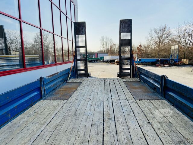 Alacsony rakodószintű pótkocsi TTH 14 14 t Tandemtieflader