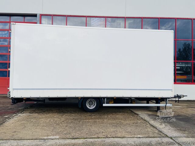 Nyitott pótkocsi ponyvával Ackermann Z-KA-F10.5/7,6 1 Achs Planenanhänger 10,5 t GG