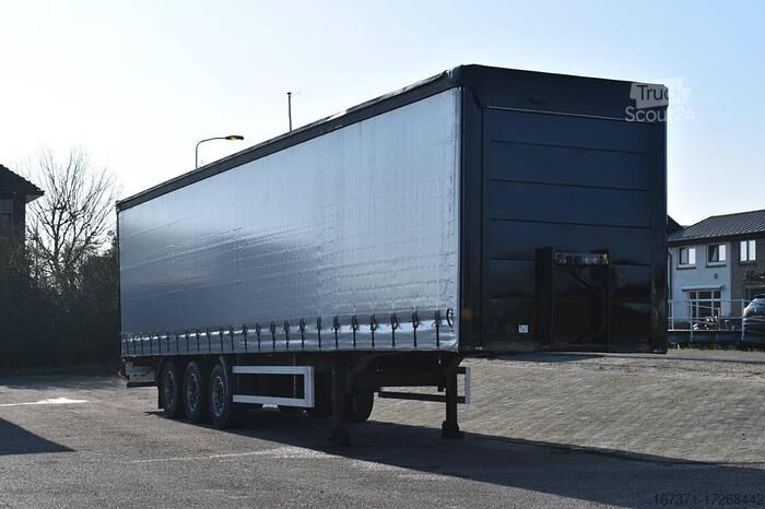 Gardinsida NORDIC S340 3 AXLE CURTAINSIDER SLIDING ROOF , NEW TIL...