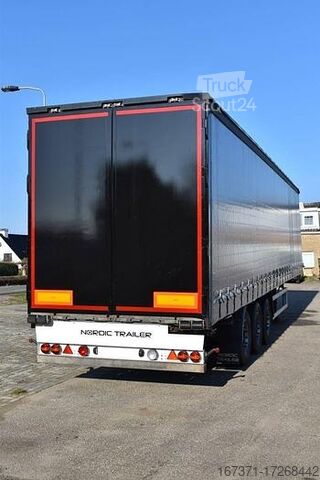 Gardinsida NORDIC S340 3 AXLE CURTAINSIDER SLIDING ROOF , NEW TIL...