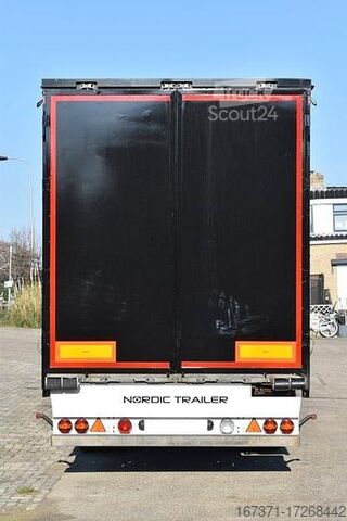 Gardinsida NORDIC S340 3 AXLE CURTAINSIDER SLIDING ROOF , NEW TIL...