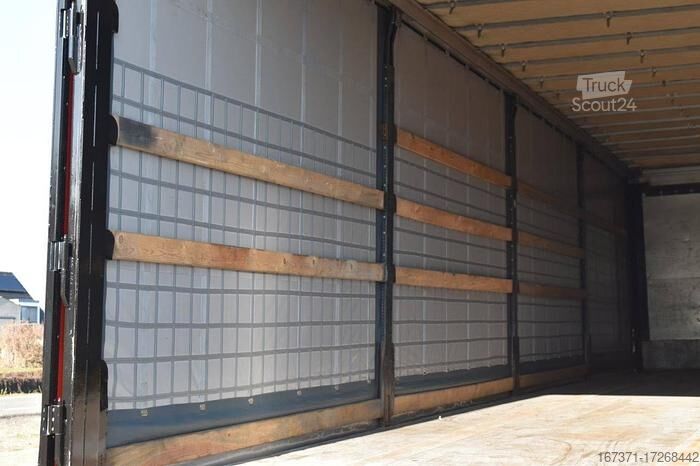 Gardinsida NORDIC S340 3 AXLE CURTAINSIDER SLIDING ROOF , NEW TIL...