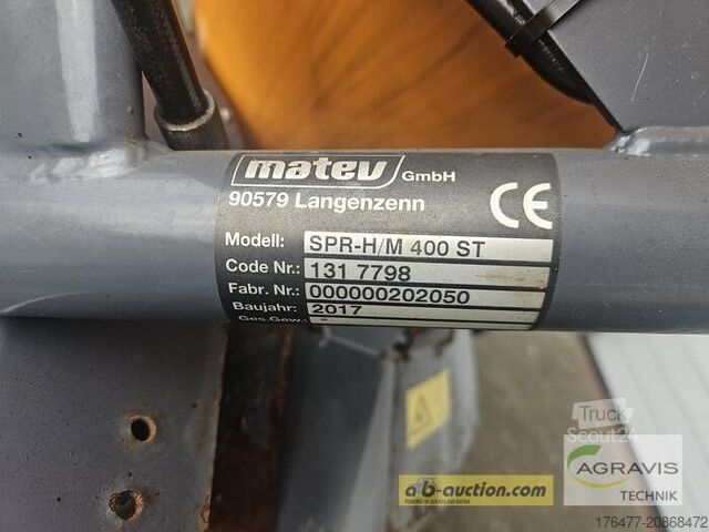 Mezőgazdasági gép Matev WDS 400 K