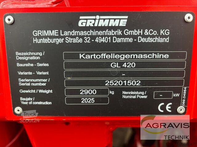 Precizinė sėjamoji Grimme GL 420