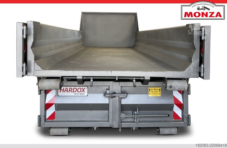 Contentor roll-off Monza 9,9 m³ - HARDOX - Doppelflügeltür