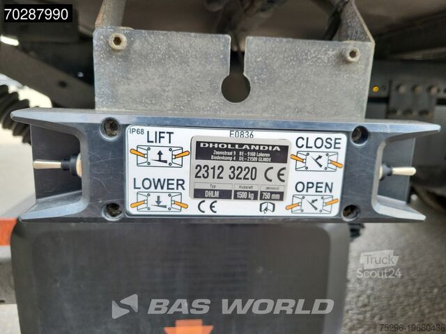 Box body MAN TGL 12.250 4X2 12tonner 1500kg Ladebordwand Aut...