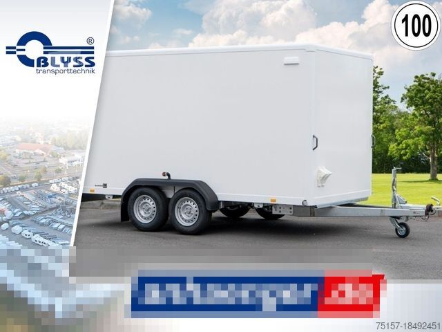 Przyczepa skrzyniowa BLYSS Kofferanhänger 405x200x180cm Anhänger 2700kg zGG