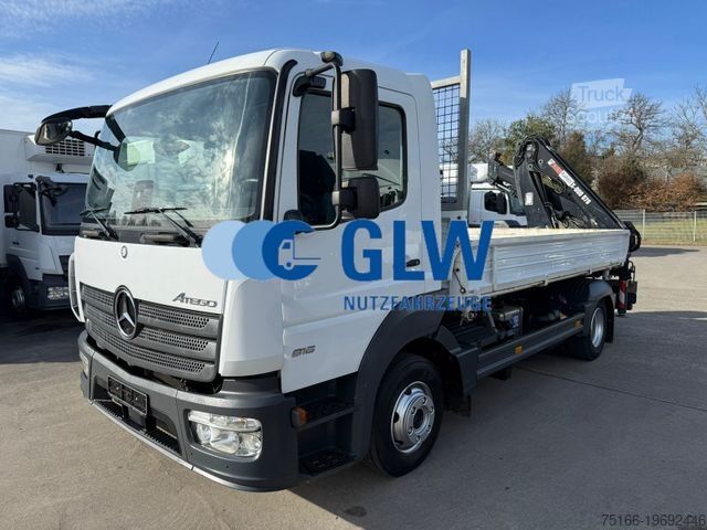 Autoutilitară basculantă MERCEDES-BENZ ATEGO 816 Kipper 2-Seiten*KRAN HIAB X 078*2xAHK