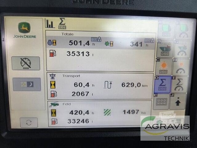 Kombainas John Deere 9600I