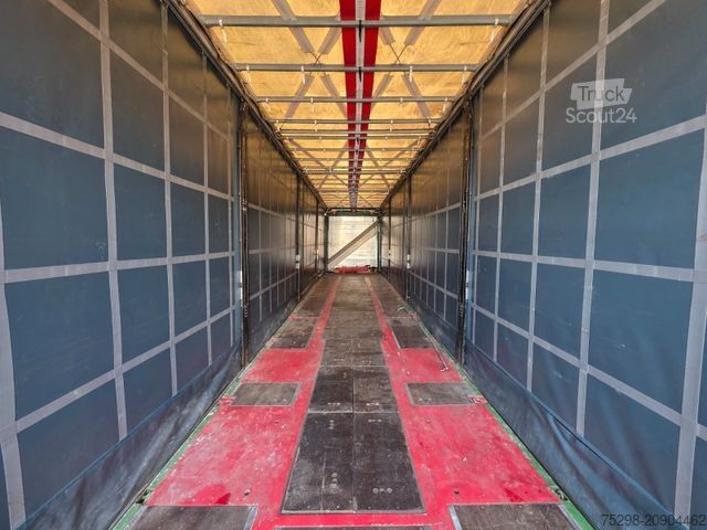 Brandalı açık yarı römork MEUSBURGER MPS-4 / verbreiterbar / Lenkachse / Liftachse