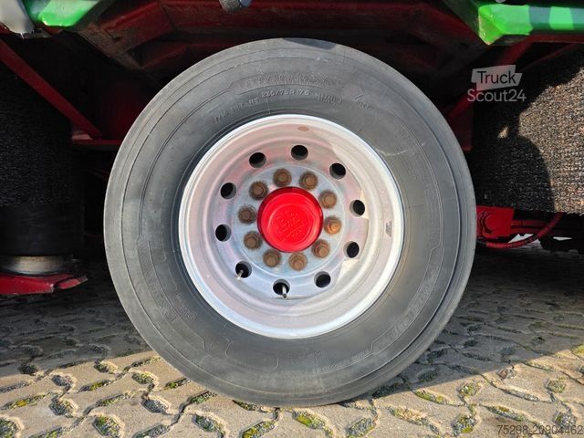 Brandalı açık yarı römork MEUSBURGER MPS-4 / verbreiterbar / Lenkachse / Liftachse