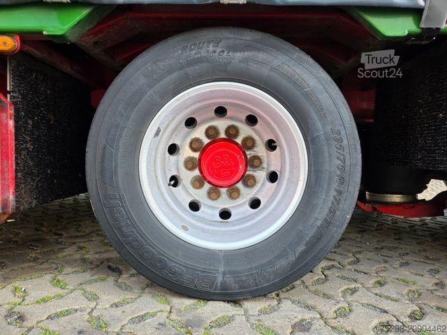 Brandalı açık yarı römork MEUSBURGER MPS-4 / verbreiterbar / Lenkachse / Liftachse