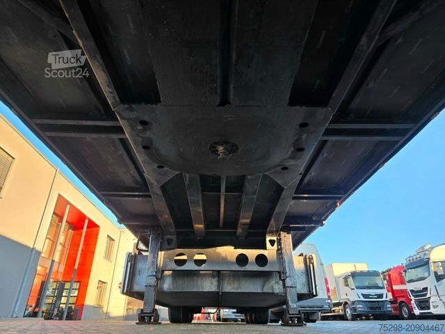 Semirimorchio con telone KRONE SD / EDSCHA / Palettenkasten / 2 Liftachsen