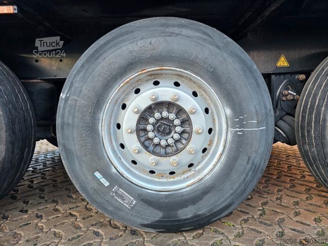 Semirimorchio con telone KRONE SD / EDSCHA / Palettenkasten / 2 Liftachsen