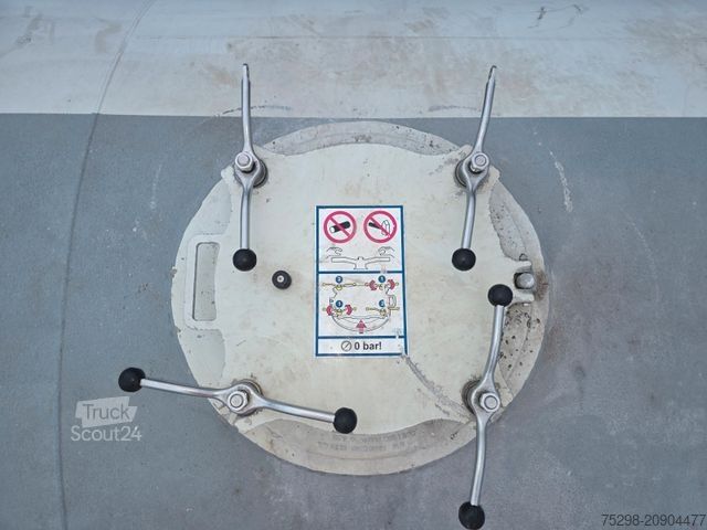 Szállító siló félpótkocsi FELDBINDER KIP 60.3 / ADR AT / 60.000 l