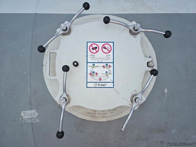 Szállító siló félpótkocsi FELDBINDER KIP 60.3 / ADR AT / 60.000 l