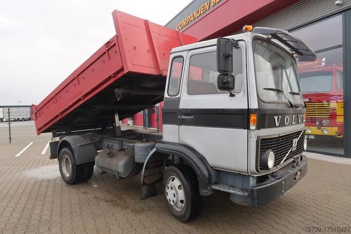 Ανατρεπόμενο φορτηγό Volvo F F 408 - 1980 - Tipper - Oldtimer