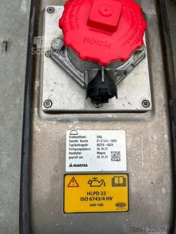 Standartinis vilkikas MAN TGS 18.510 4X4 HYDRO PRITARDER  KIPPHYDRAULIK