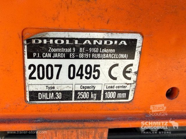 شبه مقطورة مبردة SOR Iberica Tiefkühler Multitemp Trennwand Ladebordwand