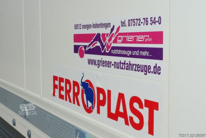 Semirremolque caja SCHMITZ CARGOBULL SBO 18 / ROLLTOR / ZURRLEISTE / LIFTACHSE  NEU !