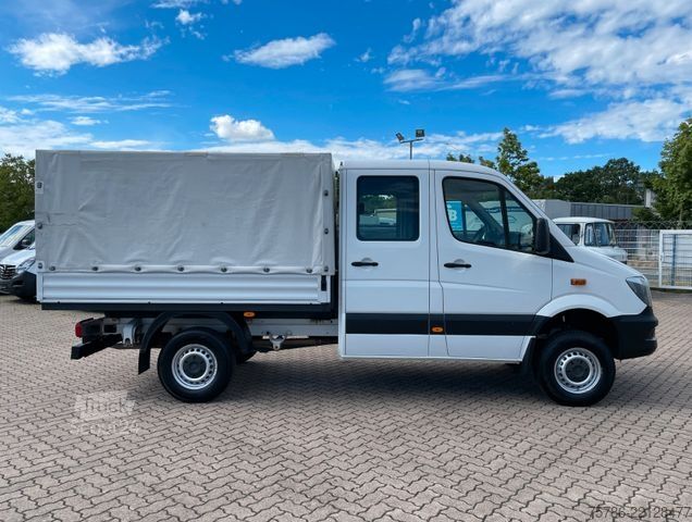 شاحنة صغيرة بيك أب MERCEDES-BENZ Sprinter 316 CDI DoKa 4X4+Unters./ ZG3/ AHK 3.5t