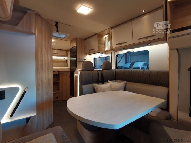 Caravana semiintegrada EURAMOBIL PROFILA RS 695 EB /-2026-/ HUBBETT& EINZELBETTEN