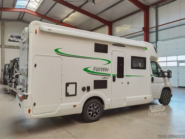 Half-integraal camper FORSTER T 699 LF / 140PS / XXL - HUBBETT & RAUMBAD