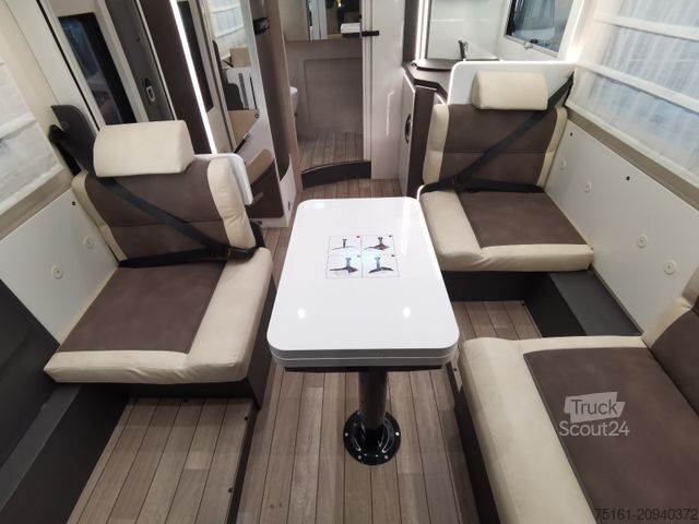 Half-integraal camper FORSTER T 699 LF / 140PS / XXL - HUBBETT & RAUMBAD