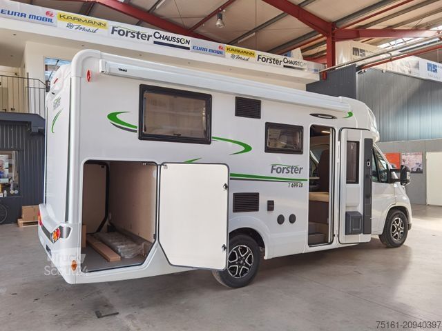 Yarı entegre karavan FORSTER T 699 EB / -2025- / EINZELBETTEN / 140-AUTOMATIK