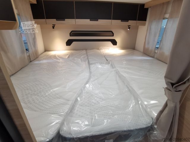 Camping-car semi-intégré CHAUSSON 627 TITANIUM / - 2026 - / EINZELBETTEN / 4.1T.