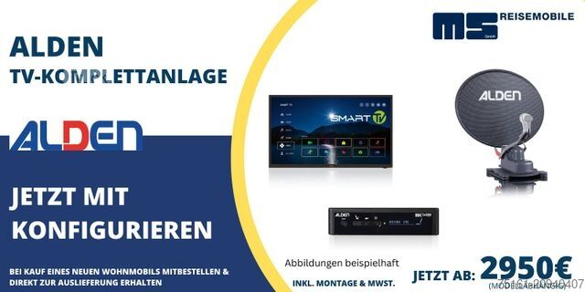 Camping-car semi-intégré CHAUSSON 627 TITANIUM / - 2026 - / EINZELBETTEN / 4.1T.