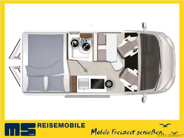 Karavan KARMANN DAVIS 540 TRENDSTYLE / -2026- / 140PS-AUTOMATIK