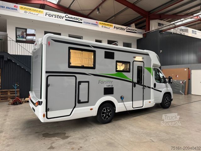 Yarı entegre karavan FORSTER T 699 EB / -2026-/ 140PS/ EINZELBETTEN & HUBBETT