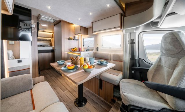 Yarı entegre karavan FORSTER T 745 QF -VIBE EDITION 2026- QUEENSBETT&HUBBETT