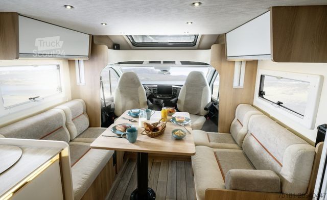 Yarı entegre karavan FORSTER T 745 QF -VIBE EDITION 2026- QUEENSBETT&HUBBETT