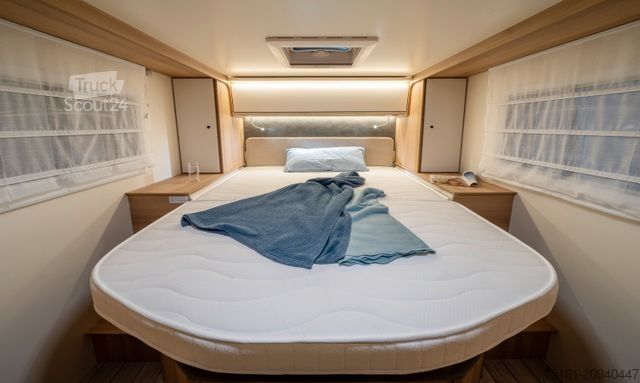 Yarı entegre karavan FORSTER T 745 QF -VIBE EDITION 2026- QUEENSBETT&HUBBETT