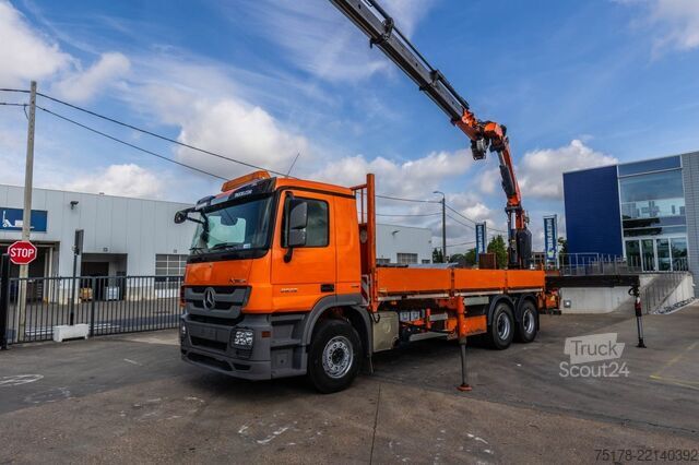 Open body MERCEDES ACTROS 2636 K-MP3 + EFFER 305/8S
